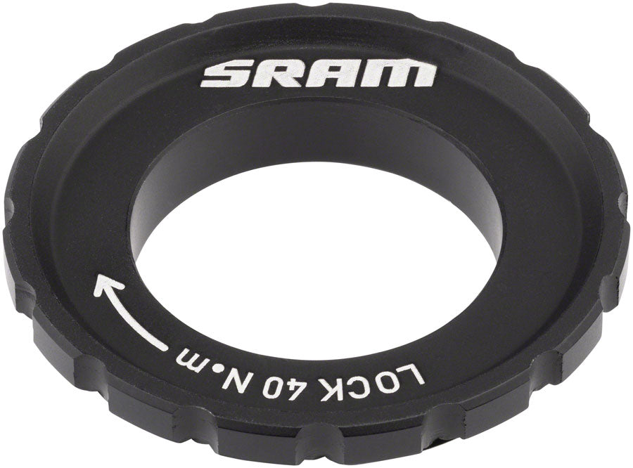 SRAM Disc Lock Ring - CenterLock, Black MPN: 11.2018.063.004 UPC: 710845879517 Disc Rotor Parts and Lockrings Rotor Lockrings