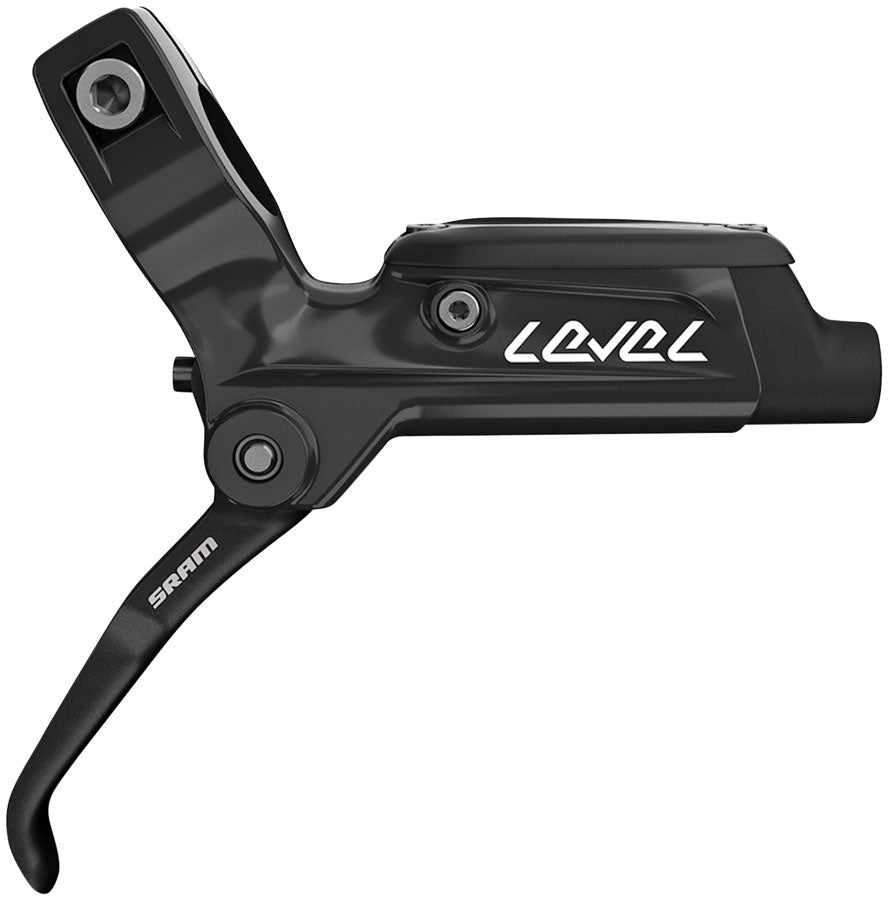 SRAM Level Replacement Hydraulic Brake Lever Assembly with Barb and Olive - Black, No Hose - Hydraulic Brake Lever Part - Flat Bar Complete Hydraulic Brake Levers