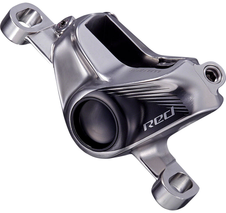 SRAM Replacement Red eTap HRD Caliper, Post Mount, Front/Rear, Falcon Gray MPN: 11.5018.024.010 UPC: 710845796333 Disc Brake Calipers Red