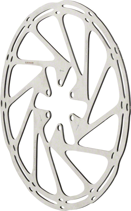 SRAM CenterLine Disc Brake Rotor - 203mm, 6-Bolt, Silver MPN: 00.5018.037.011 UPC: 710845778001 Disc Rotor CenterLine 6-Bolt Disc Rotor