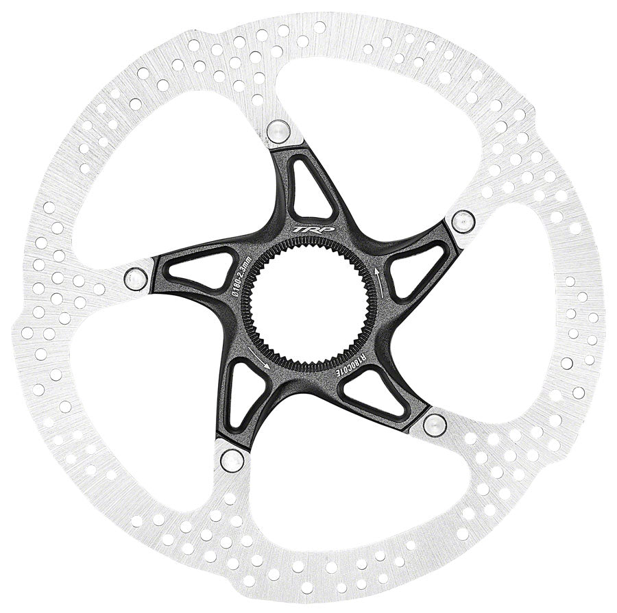 TRP R1C Disc Rotor - 180mm, Center Lock, 2.3mm Thick, Silver