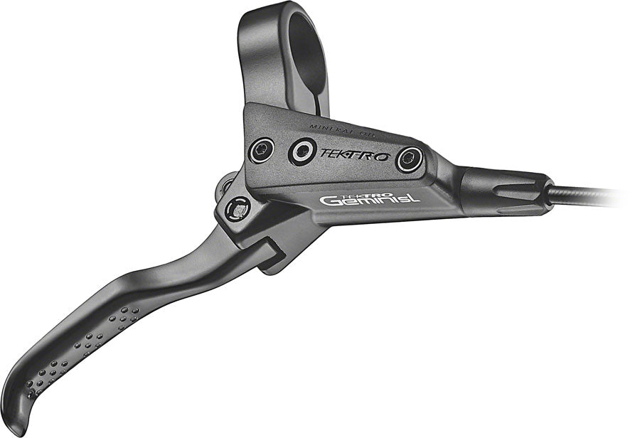 Tektro HD-M535 Disc Brake and Lever - Rear, Hydraulic, Post Mount, Black - Disc Brake & Lever - HD-M535 Disc Brake & Lever