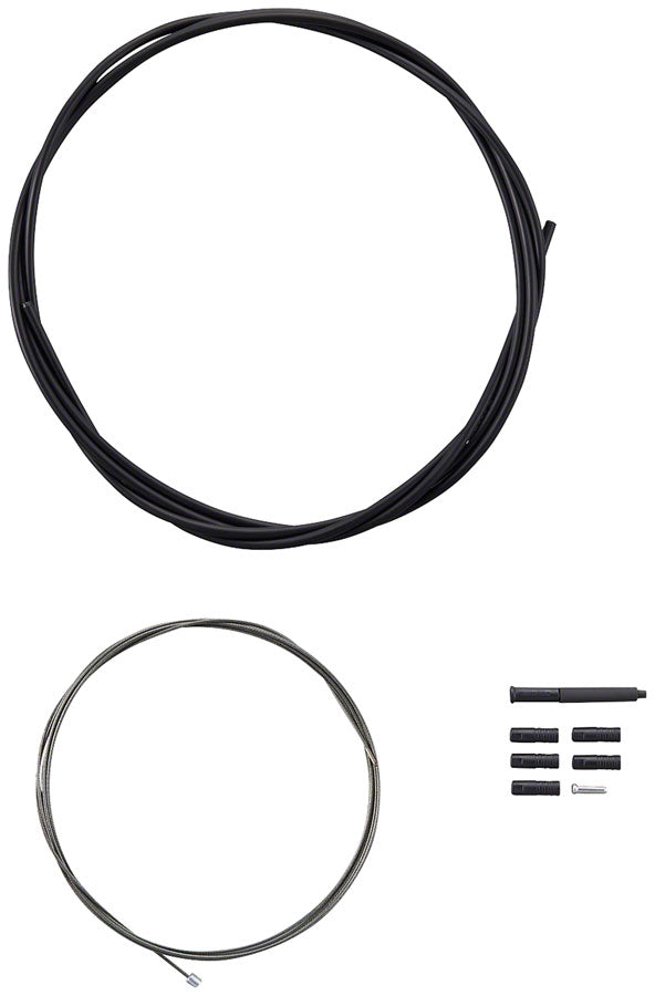 Shimano MTB Shifting Cable Set - For Rear Derailleur, 1.2mm x 2100mm, Black