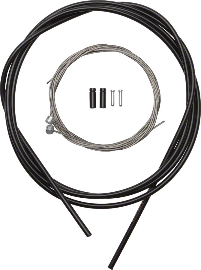 Shimano MTB Stainless Brake Cable and Housing Set, Black