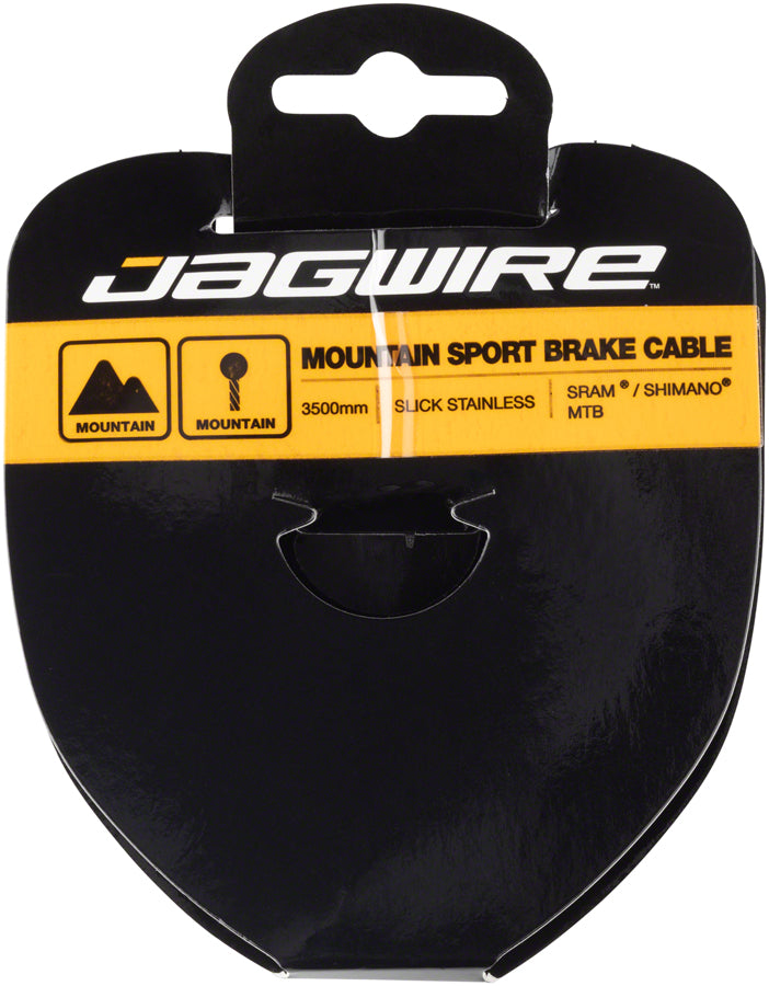 Jagwire Sport Brake Cable Slick Stainless 1.5x3500mm SRAM/Shimano Mountain Tandem MPN: 94SS3500 Brake Cable Sport Brake Cable