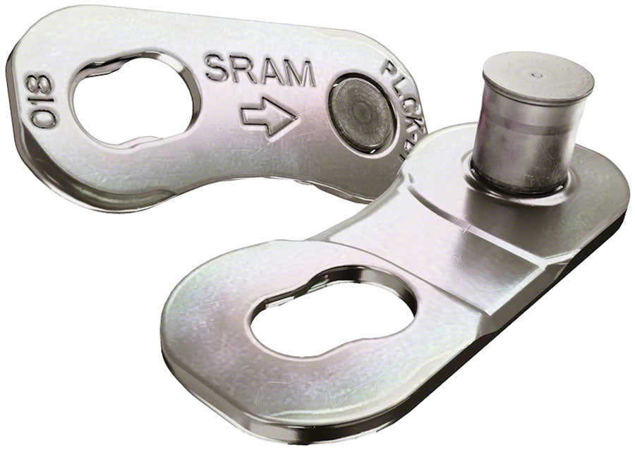 SRAM AXS PowerLock Link for 12-Speed Road Chains, Silver, Card/4