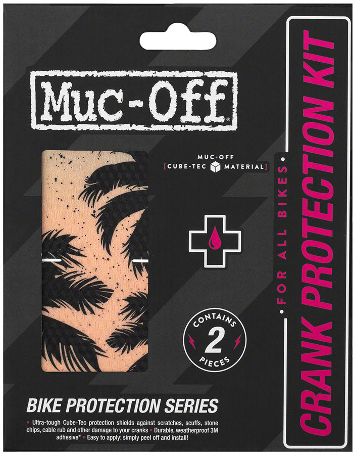 Muc-Off Crank Protection Kit - 2-Piece Kit, Day of the Shred - Chainstay/Frame Protection - Crank Protection Kit