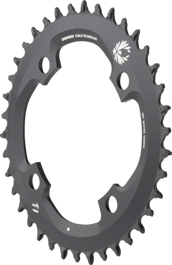 SRAM X-Sync 2 Eagle Chainring - 38 Tooth, 104mm BCD, 12-Speed, Black