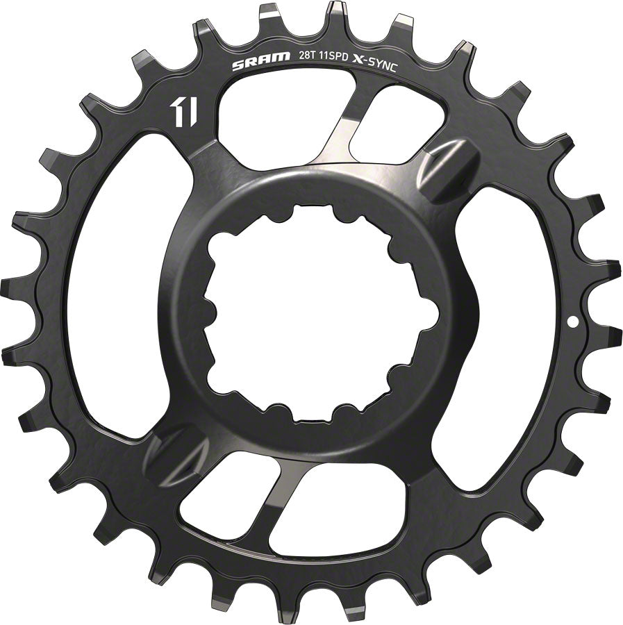 SRAM X-Sync Steel Direct Mount Chainring 28T Boost 3mm Offset MPN: 11.6218.027.010 UPC: 710845805271 Direct Mount Chainrings X-Sync Steel Direct Mount Chainring