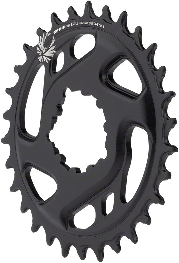 SRAM X-Sync 2 Eagle Cold Forged Direct Mount Chainring 30T Boost 3mm Offset MPN: 11.6218.030.240 UPC: 710845808517 Direct Mount Chainrings X-Sync 2 Eagle Cold Forged Direct Mount Chainring