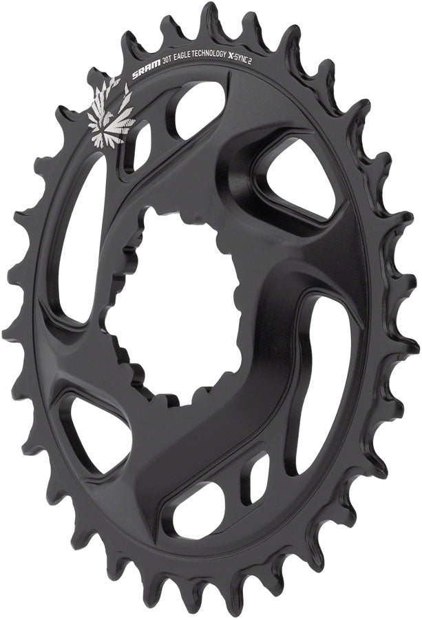 SRAM X-Sync 2 Eagle Cold Forged Direct Mount Chainring 30T 6mm Offset MPN: 11.6218.030.250 UPC: 710845808524 Direct Mount Chainrings X-Sync 2 Eagle Cold Forged Direct Mount Chainring