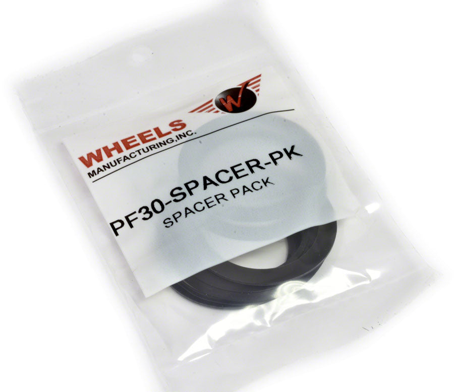Wheels Manufacturing 30mm BB Spacer Pack - Small Part - Crank and Bottom Bracket Spacers