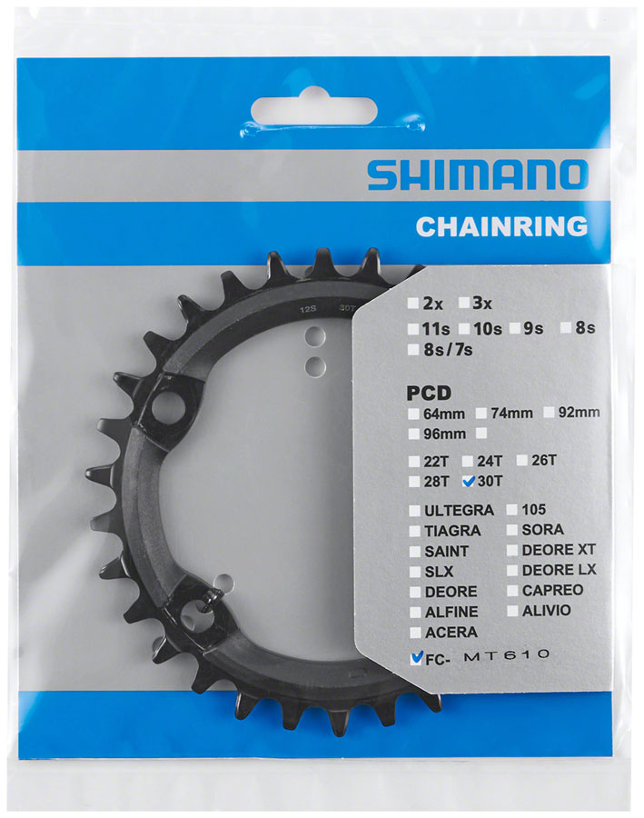 Shimano FC-MT610 Chainring - 30t - Chainring - FC-MT610 12-Speed Chainrings