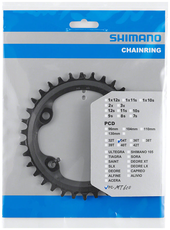Shimano FC-MT610 Chainring - 34t - Chainring - FC-MT610 12-Speed Chainrings