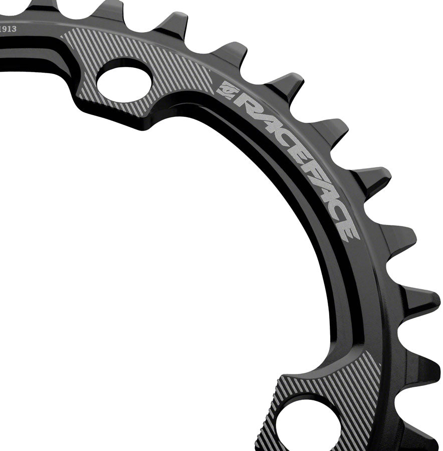 RaceFace 1x 104 BCD Hyperglide+ Chainring - 32t, 104 BCD, 4-Bolt, Requires  Shimano 12-speed Hyperglide+ Chain, 7075