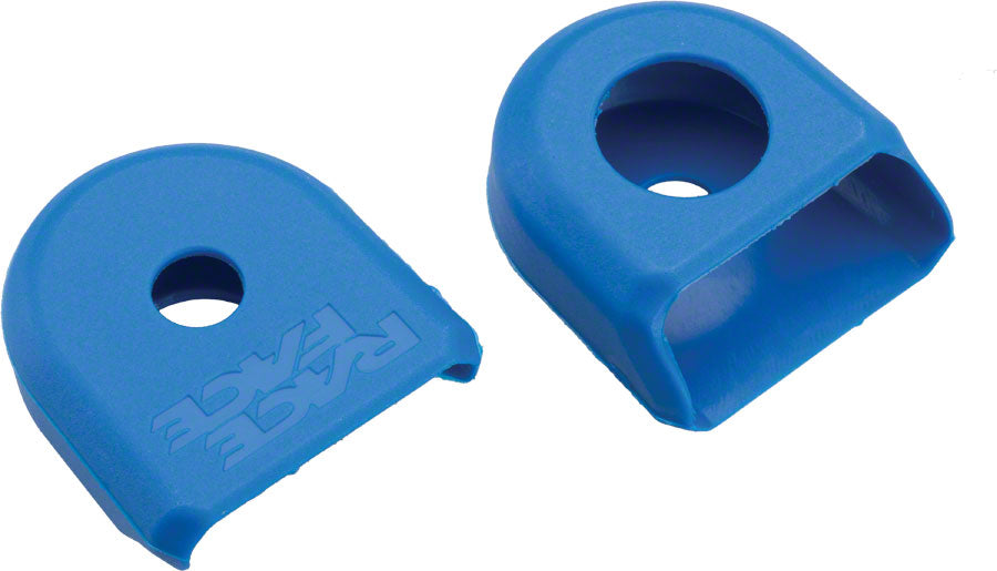Race Face Large Crank Boots, 2-Pack Blue For Carbon or Alloy Cranks