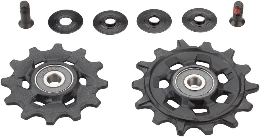 SRAM GX Eagle AXS Rear Derailler Pulley Kit MPN: 11.7518.103.000 UPC: 710845872198 Pulley Assembly Pulley Assemblies