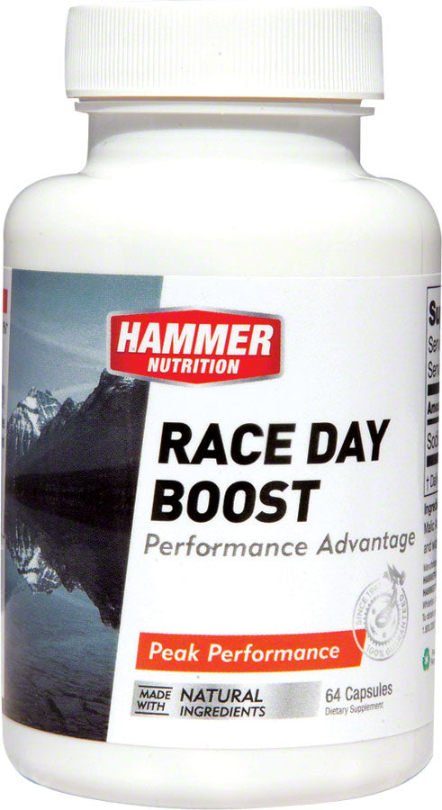 Hammer Race Day Boost: Bottle of 64 Capsules MPN: RDBC UPC: 602059548641 Supplement and Mineral Race Day Boost Capsules