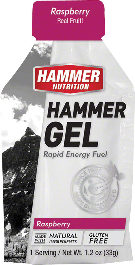 Hammer Gel: Raspberry, 24 Single Serving Packets MPN: HBR24 UPC: 602059011923 Gel Hammer Gel