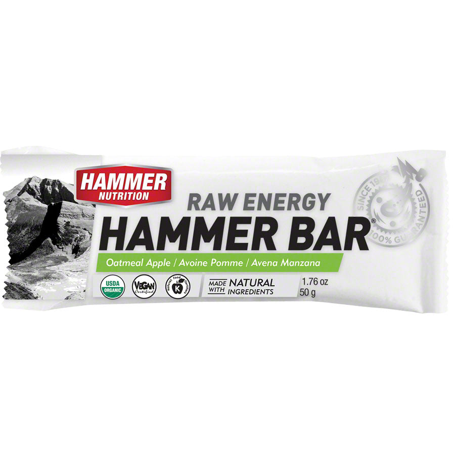 Hammer Bar: Oatmeal Apple Box of 12 MPN: FBOB UPC: 602059412546 Bars Hammer Bar