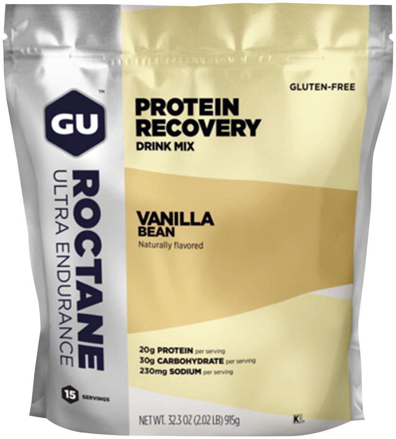 GU Roctane Recovery Drink Mix: Vanilla Bean, 15 Serving Packet MPN: 124460 UPC: 769493102966 Recovery Roctane Recovery Drink Mix