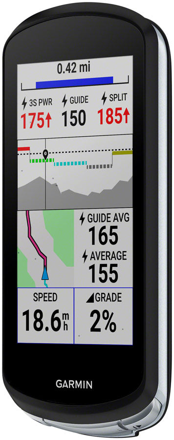 Garmin Edge 1040 Bike Computer Bundle - Includes  Speed and Cadence Sensor, HRM-Dual Monitor, GPS, Wireless, Black - Bike Computers - Edge 1040 Bike Computer