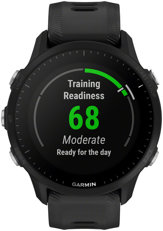 Garmin Forerunner 955 GPS Smartwatch - 45.6mm, Black - Fitness Computers - Forerunner 955 GPS Smartwatch