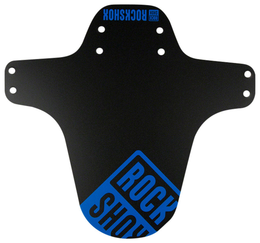 RockShox MTB Fork Fender Black with Water Blue Print MPN: 00.4318.020.006 UPC: 710845809637 Clip-On Fender MTB Fork Fenders