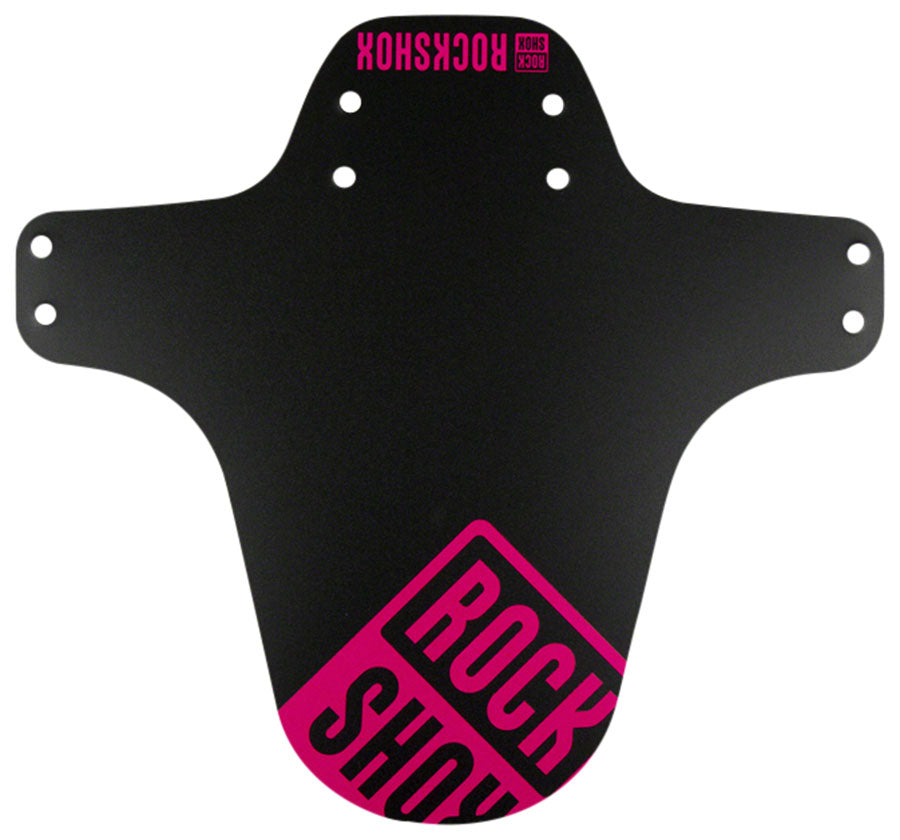 RockShox MTB Fork Fender Black with Magenta Print