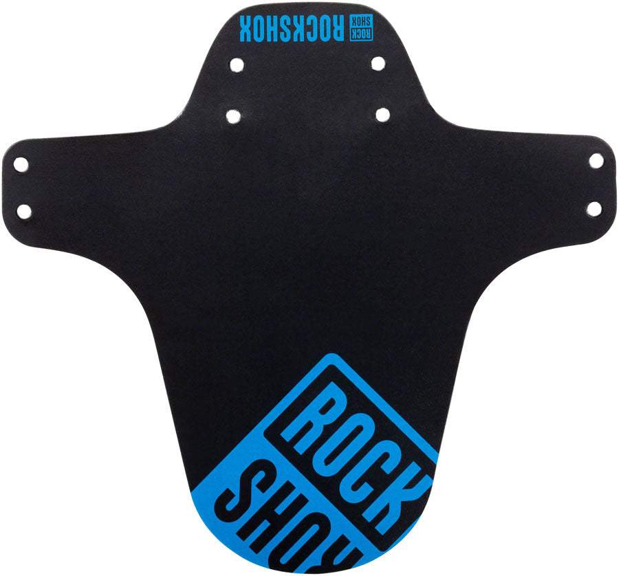 RockShox MTB Fork Fender Black with Gloss Blue Print MPN: 00.4318.020.009 UPC: 710845827044 Clip-On Fender MTB Fork Fenders