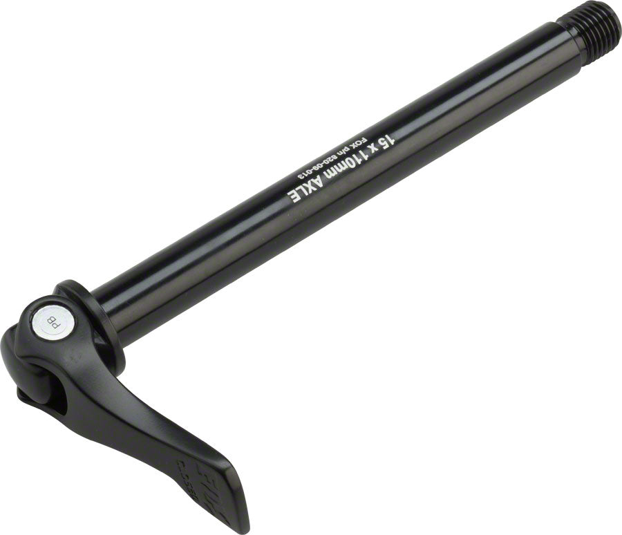 FOX QR 15 Axle Assembly, Black, for 15x110 mm Forks - Thru Axle - QR Thru-Axles