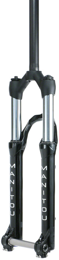 Manitou Circus Comp Suspension Fork - 26", 100 mm, 20 x 110 mm, 41 mm Offset, Gloss Black, Straight Steer - Suspension Fork - Circus Comp Suspension Fork