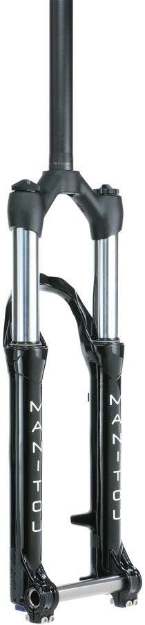Manitou Circus Comp Suspension Fork - 26", 100 mm, 20 x 110 mm, 41 mm Offset, Gloss Black, Straight Steer MPN: 191-29790-A801 UPC: 847863026644 Suspension Fork Circus Comp Suspension Fork