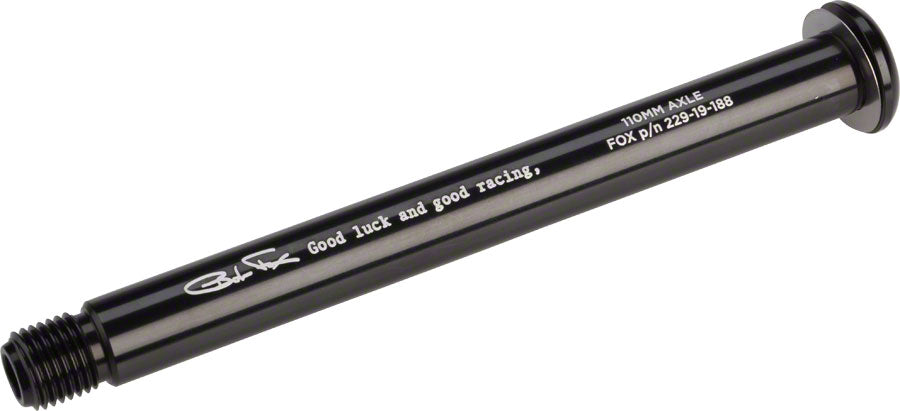 FOX Kabolt Axle Assembly, Black, for 15x110mm "Boost" Forks MPN: 820-09-019-KIT UPC: 611056147337 Thru Axle Kabolt