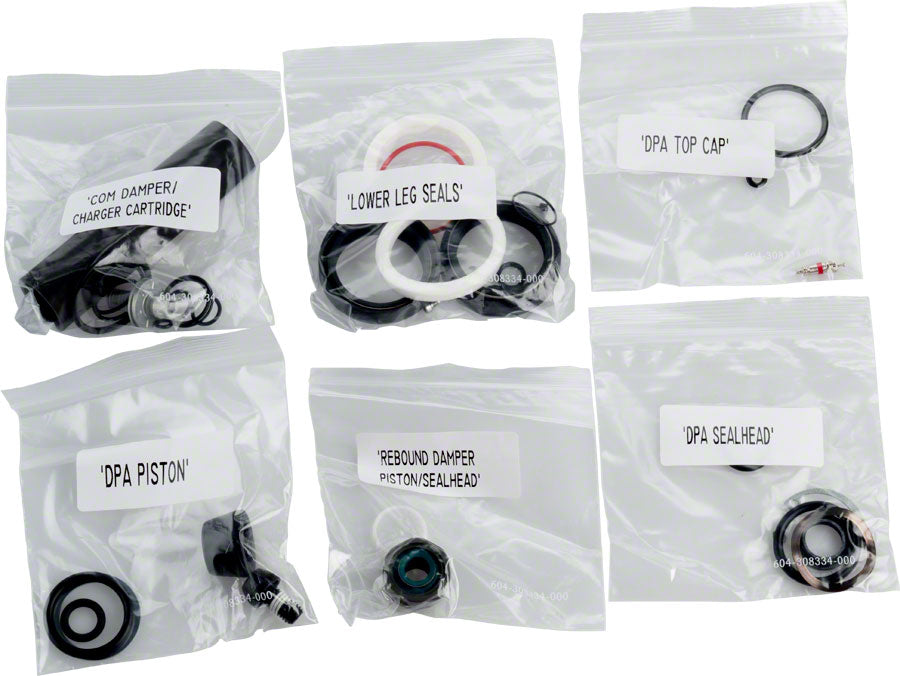 RockShox Lyrik Dual Position Air Service Kit w/ Solo Air & Damper Seals/Hardware