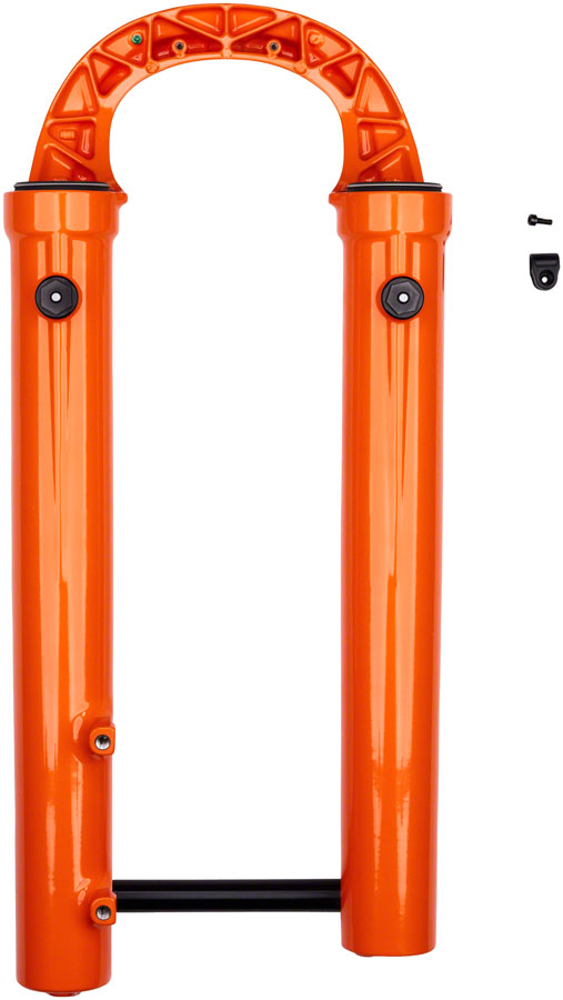 FOX Lower Leg Assembly - 2021 36 29in 130-170, 15x110 QR, F-S PE-S, Shiny Orange - Lower Leg Assembly - 36 Lower Leg Assembly