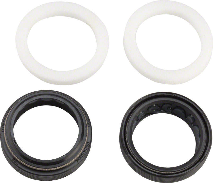 RockShox Dust Seal/Foam Ring Set: Black Flangeless 32mm x 41mm Seal Fits- Bluto/RS-1/SID B1 (2017+) and 32mm Boost Forks MPN: 11.4018.028.009 UPC: 710845752414 Seal Kit 32mm Seal Kit