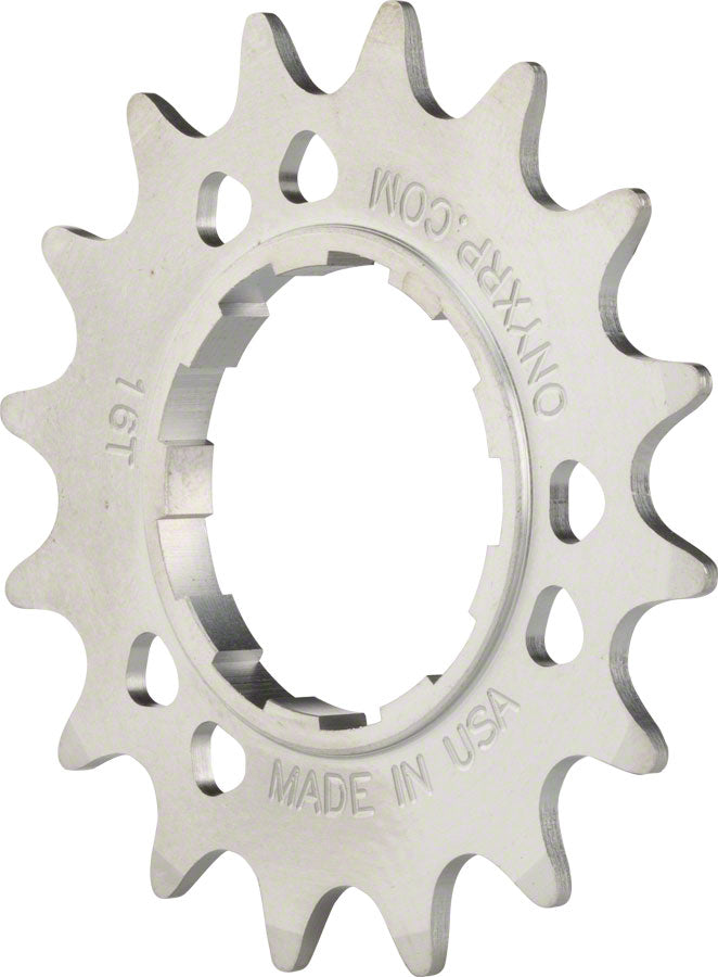 Onyx Stainless Cog: Shimano Compatible, 3/32", 16t MPN: 083144 Driver and Single Cog Stainless Cogs