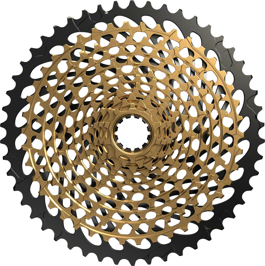 SRAM XX1 Eagle AXS XG-1299 Cassette - 12-Speed, 10-50t, Gold, For XD Driver Body