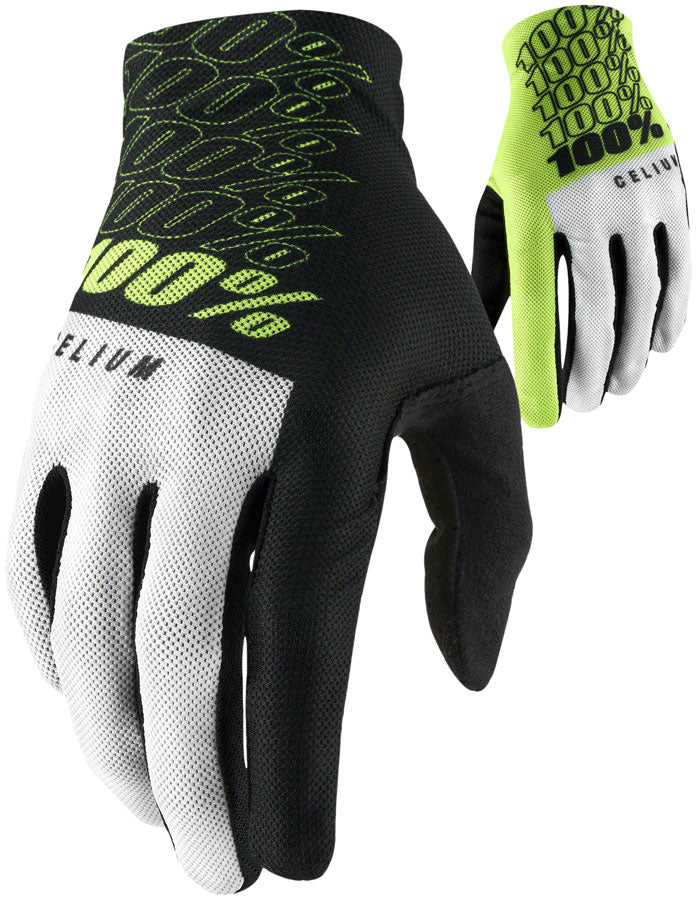 100% Celium Gloves - Yellow, Full Finger, Men's, X-Large MPN: 10007-00013 UPC: 841269184922 Gloves Celium Gloves