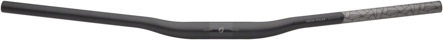 Salsa Rustler Carbon Riser Handlebar, 31.8, 800mm width, Black