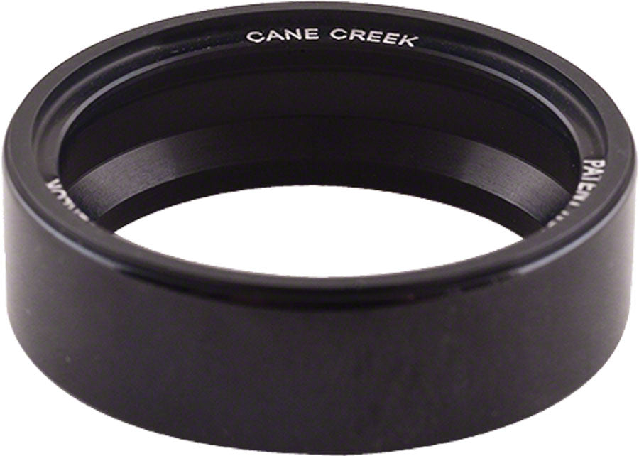Cane Creek 110-Series 10mm Interlok Spacer Black MPN: HD01109-01K UPC: 840226090559 Headset Stack Spacer 110-Series Alloy Interlok