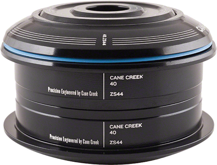 Cane Creek 40ZS44/28.6 / ZS44/30 Short Cover Headset Black MPN: BAA0075K UPC: 840226094861 Headsets 40-Series ZS - Zero Stack Headset
