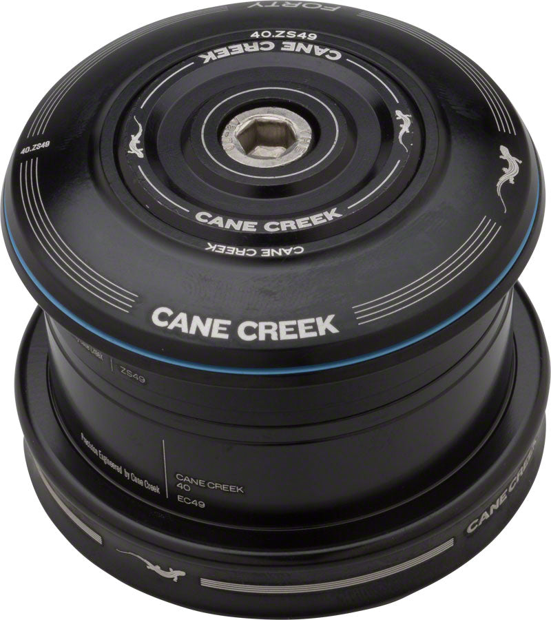 Cane Creek 40 ZS49/28.6 EC49/40 Headset, Black MPN: BAA0655K UPC: 840226077444 Headsets 40-Series ZS - Zero Stack Headset
