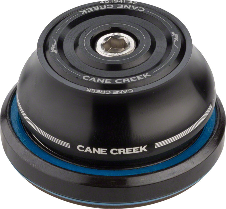 Cane Creek 40 IS42/28.6 / IS52/40 Tall Cover Headset Black MPN: BAA0784K UPC: 840226077734 Headsets 40-Series IS - Integrated Headset