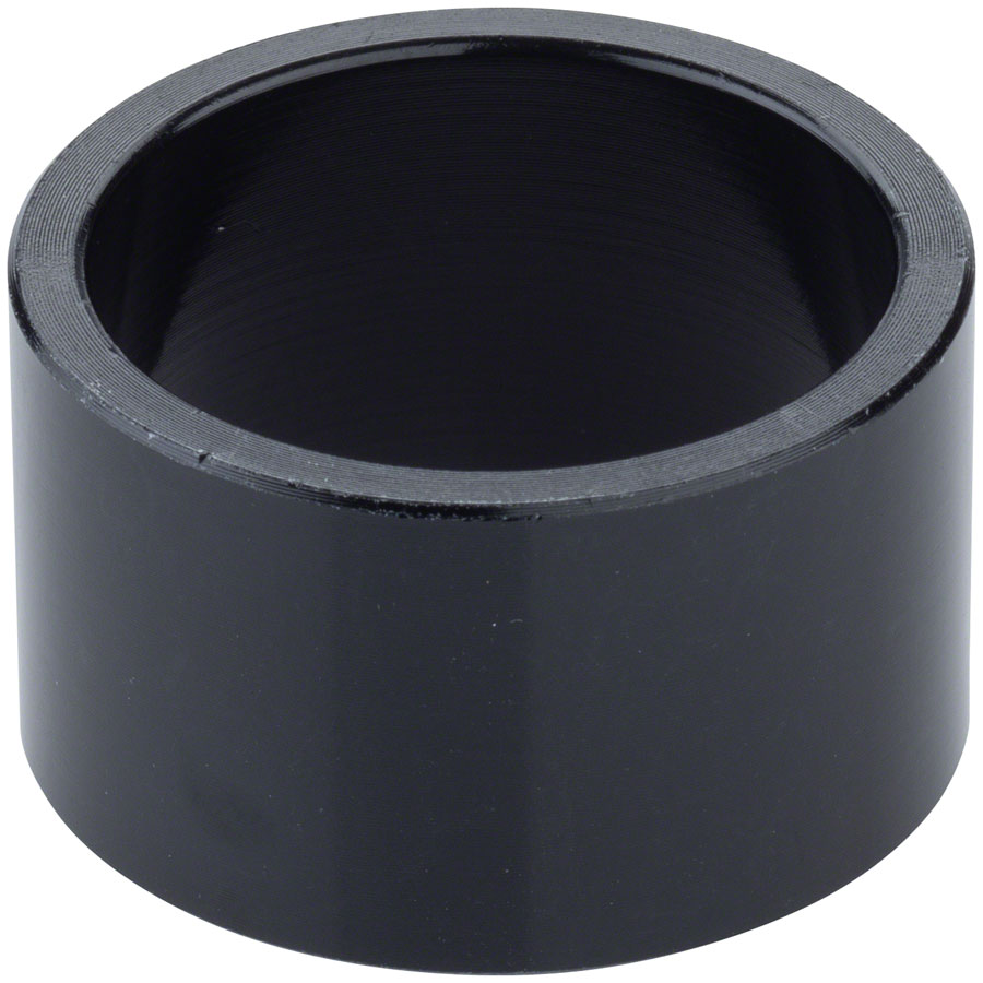 Problem Solvers Headset Stack Spacer - 28.6, 20mm, Aluminum, Black, Sold Each