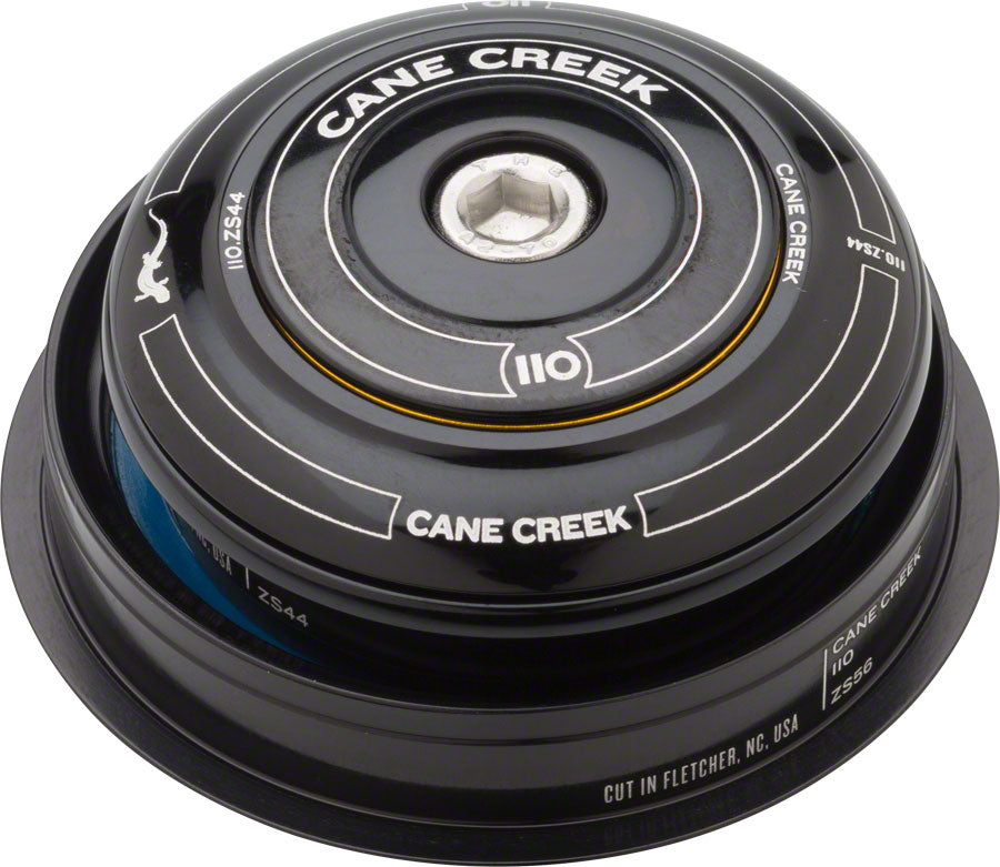 Cane Creek 110 ZS44/28.6 ZS56/40 Headset, Black MPN: BAA0825K UPC: 840226077765 Headsets 110-Series ZS - Zero Stack Headset