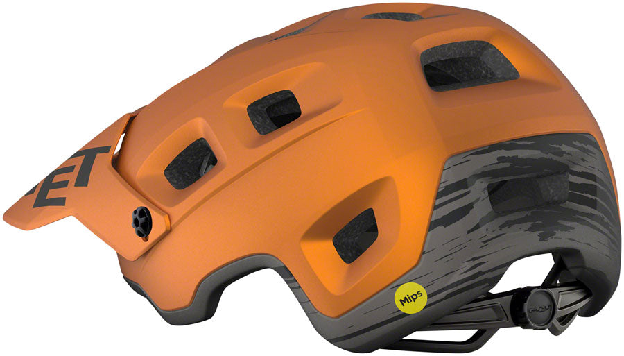 MET Terranova MIPS Helmet - Orange Titanium Metallic, Matte, Large - Helmets - Terranova MIPS Helmet