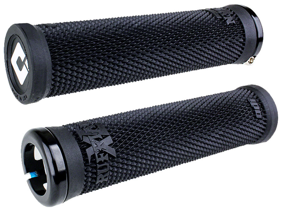 ODI Ruffian XL v2.1 Lock-On Grips - Black MPN: D33XRB-B UPC: 711484194900 Grip Ruffian XL v2.1 Grips