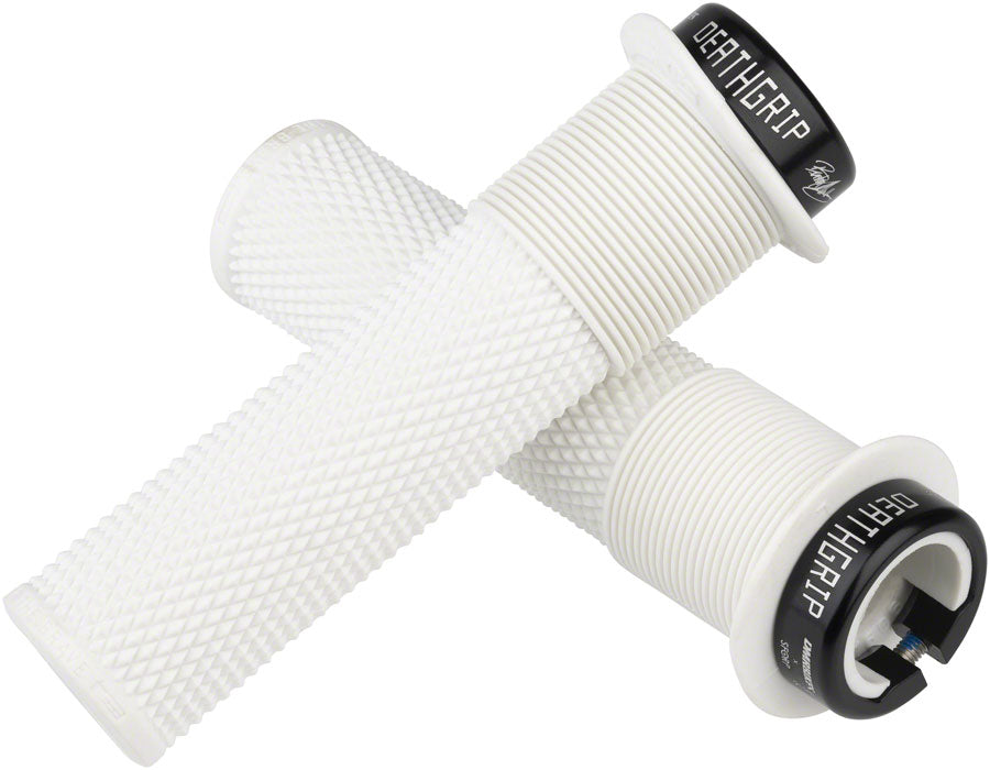DMR DeathGrip Flanged Grips - Thick, Lock-On, White MPN: DMR-G-BREN-THICK-WH Grip DeathGrip Flanged Grips